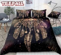 Dreamcatcher With Magic Eye And Feathers Bed Sheets Duvet Cover Bedding Sets