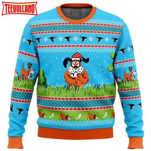 Duck Hunt Ugly Christmas Sweater