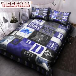 Duke Blue Devils V4 Bedding Set