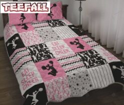 Eat Sleep Cheer Bed Sheets Duvet Cover Bedding Sets