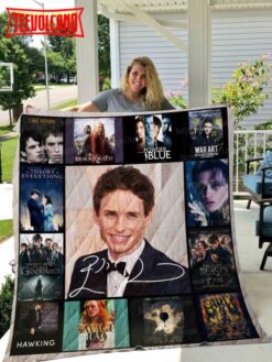 Eddie Redmayne 3D Quilt Blanket