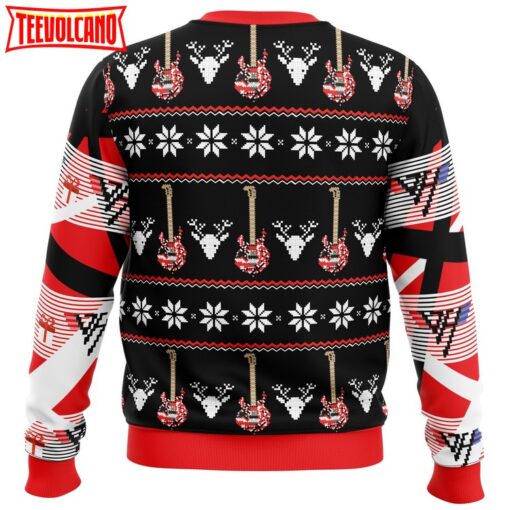 Eddie Van Halen Ugly Christmas Sweater