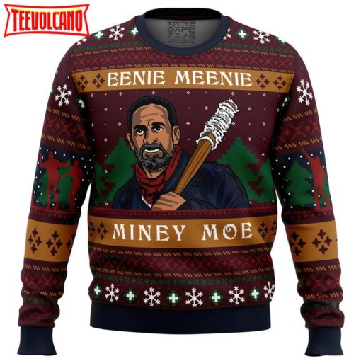 Eenie Meenie The Walking Dead Ugly Christmas Sweater