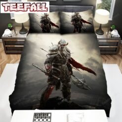 Elder Scrolls Skyrim Arrows And Axe Bed Sheets Duvet Cover Bedding Sets