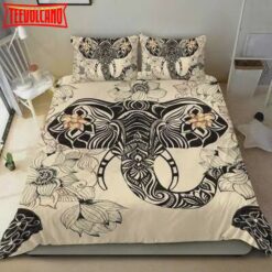 Elephant Floral Bed Sheets Duvet Cover Bedding Sets