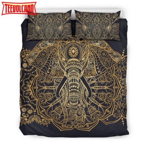 Elephant Pattern Bed Sheets Duvet Cover Bedding Sets