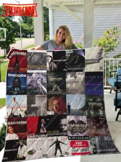 Eminem Albums For Fans Version 3D Quilt Blanket