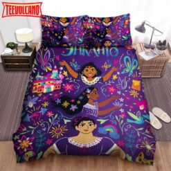 Encanto Movie Art 2 Bed Sheets Spread Duvet Cover Bedding Sets