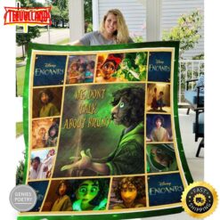 Encanto We Don’t Talk About Bruno Disney Cartoon Movie Blanket For Fans Disney