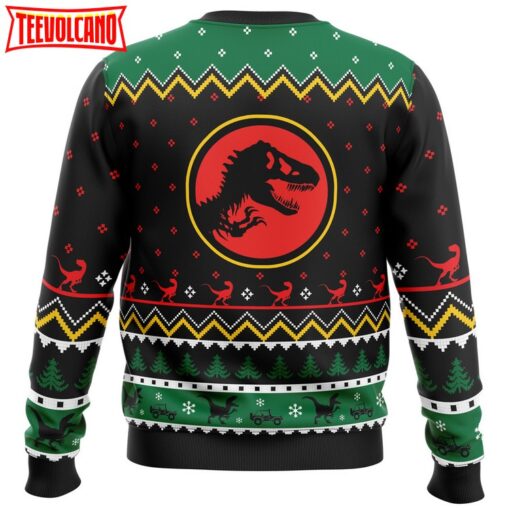 Ethics of Cloning Jurassic Park Ugly Christmas Sweater