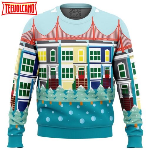 Everywhere Full House Ugly Christmas Sweater