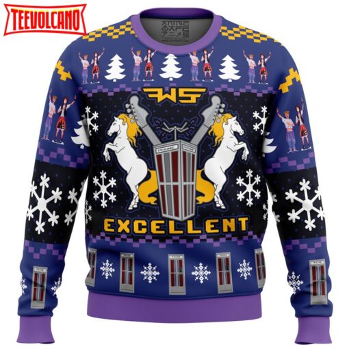 Excellent Bill and Ted Ugly Christmas Sweater