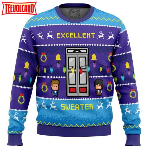 Excellent Sweater! Bill and Ted Ugly Christmas Sweater