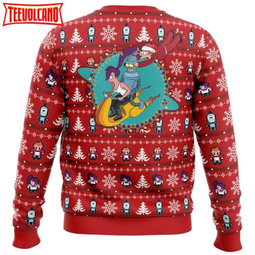 Fa-La-La-La Futurama Ugly Christmas Sweater