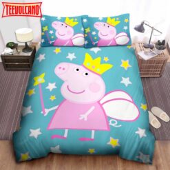 Fairy Pink Bunny Bed Sheets Duvet Cover Bedding Sets