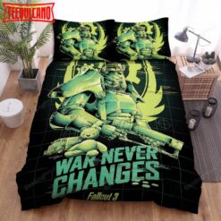 Fallout, War Never Changes Fallout 3 Bed Sheets Duvet Cover Bedding Sets