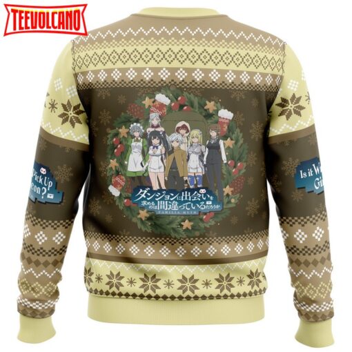 Familia Myth DanMachi Ugly Christmas Sweater