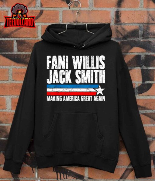 Fani Willis Jack Smith For President 2024 Retro Men Women T-Shirt