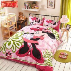 Fantastic Minnie Mouse Duvet Cover Bedding Set