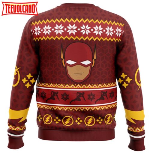 Fast Christmas The Flash DC Comics Ugly Christmas Sweater