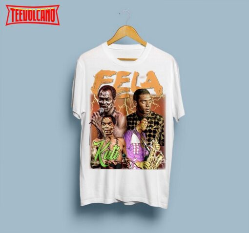 Fela Kuti T Shirt, Vintage Style Fela Kuti Unisex Shirt