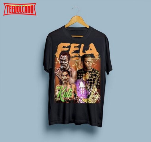 Fela Kuti T Shirt, Vintage Style Fela Kuti Unisex Shirt