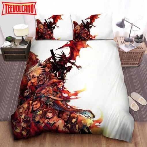 Final Fantasy Dirge Of Cerberus Final Fantasy Vii Bed Sheets Duvet Cover Bedding Sets