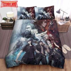 Final Fantasy, Final Fantasy Xv Painting Bed Sheets Duvet Cover Bedding Sets