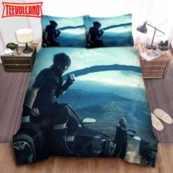 Final Fantasy, Noctis Lucis Caelum Drinking Bed Sheets Duvet Cover Bedding Sets