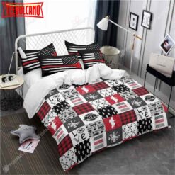 Firefighter Bedding Set Duvet Cover &amp Pillow Cases