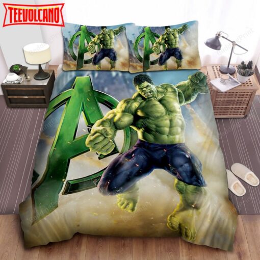 Flaming Hulk Bed Sheets Duvet Cover Bedding Sets