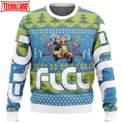 FLCL Fooly Cooly Alt Ugly Christmas Sweater