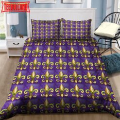 Flower Of New Orleans Fleur De Lys Bedding Set Duvet Cover