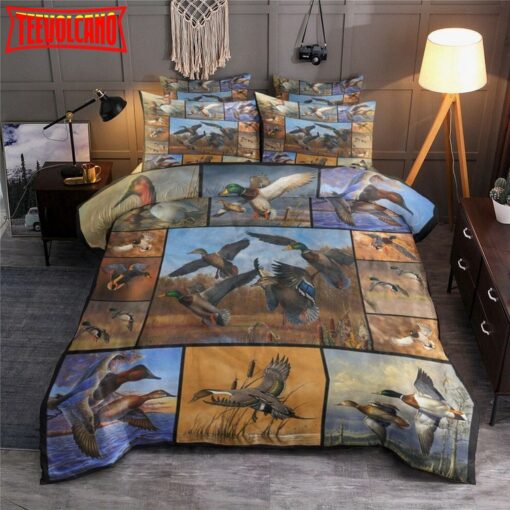 Flying Duck Bed Sheets Duvet Cover Bedding Sets