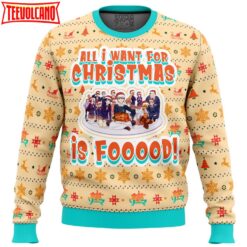 Food Wars Culinary Academy Ugly Christmas Sweater