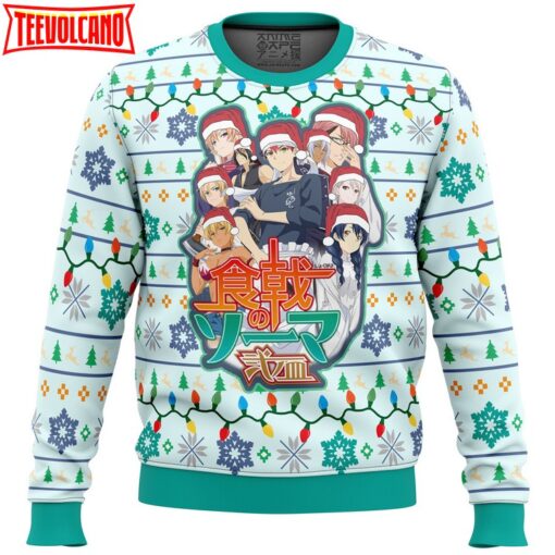 Food Wars Fight to Conquer Ugly Christmas Sweater