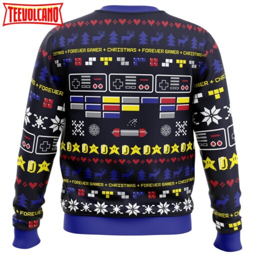 Forever Gamer Christmas Pac-Man Ugly Christmas Sweater