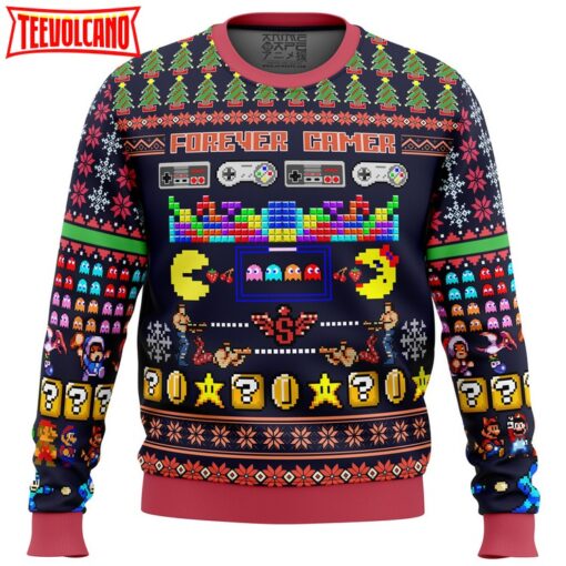 Forever Gamer Ugly Christmas Sweater