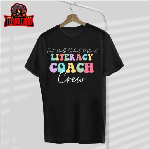 Fort Mill School District Literacy Coach Crew Premium T-Shirt