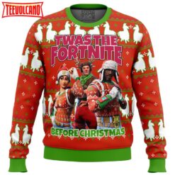 Fortnite Twas Night Ugly Christmas Sweater