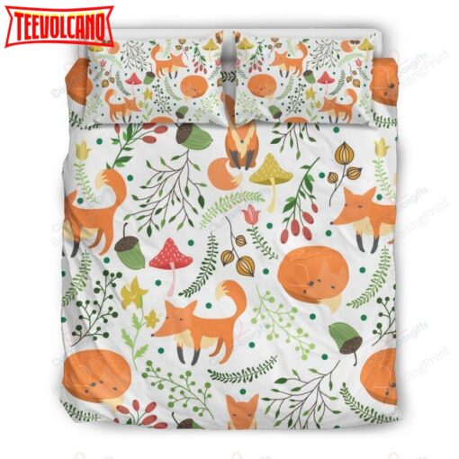 Fox Bed Sheets Spread Duvet Cover Bedding Sets