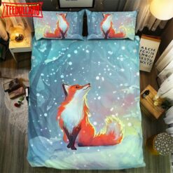 Fox Collection 18 3d Duvet Cover Bedding Set