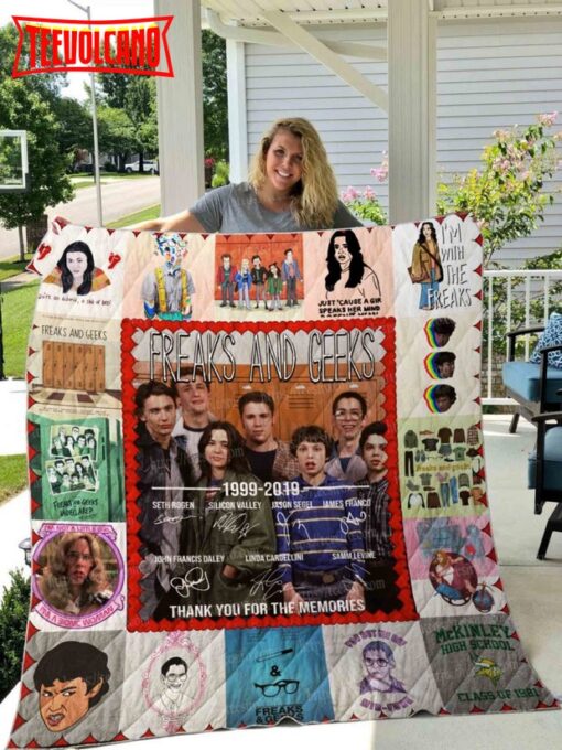 Freaks And Geeks 3D Quilt Blanket