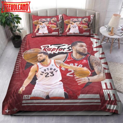 Fred VanVleet Toronto Raptors NBA Bedding Sets Bed Sheets Duvet Cover