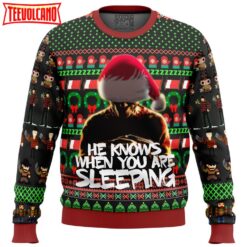 Freddy Krueger A Nightmare on Elm Street Ugly Christmas Sweater