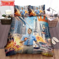 Free Guy 2021 Movie Poster Bed Sheets Duvet Cover Bedding Sets