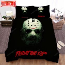 Friday The 13th Hole Mask Bed Sheets Duvet Cover Bedding Sets