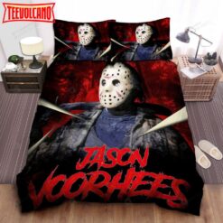 Friday The 13th, Red Letters Bed Sheets Duvet Cover Bedding Sets