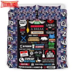 Friends Bedding Set Duvet Cover Pillow Cases