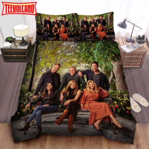 Friends Cast Group Photograph In 2021 Reunion Bed Sheets Duvet Cover Bedding Sets